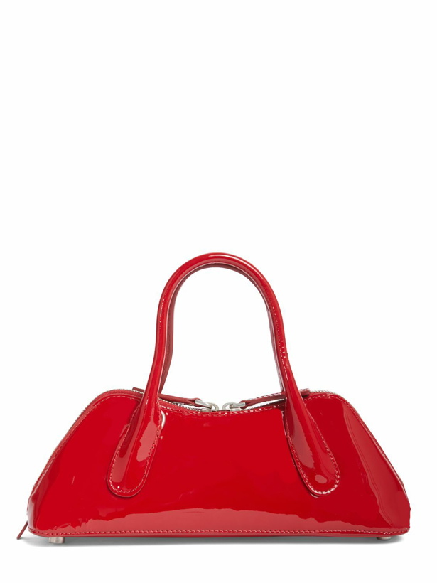 Photo: BLUMARINE - Mini Bugatti Leather Top Handle Bag