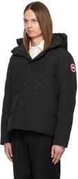 Canada Goose Black Wyndham Down Parka