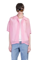 Séfr Sergio Shirt In Rose-pink Polyester