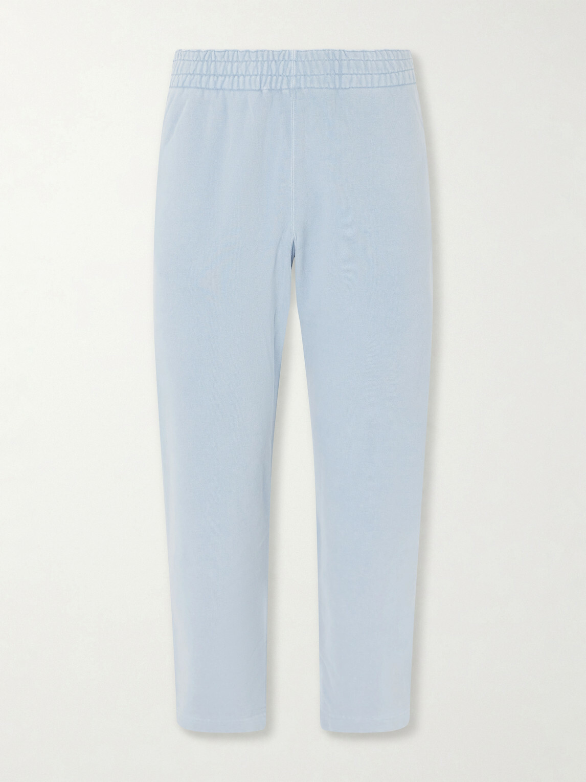 Remi Relief - Straight-Leg Cotton-Jersey Sweatpants - Blue