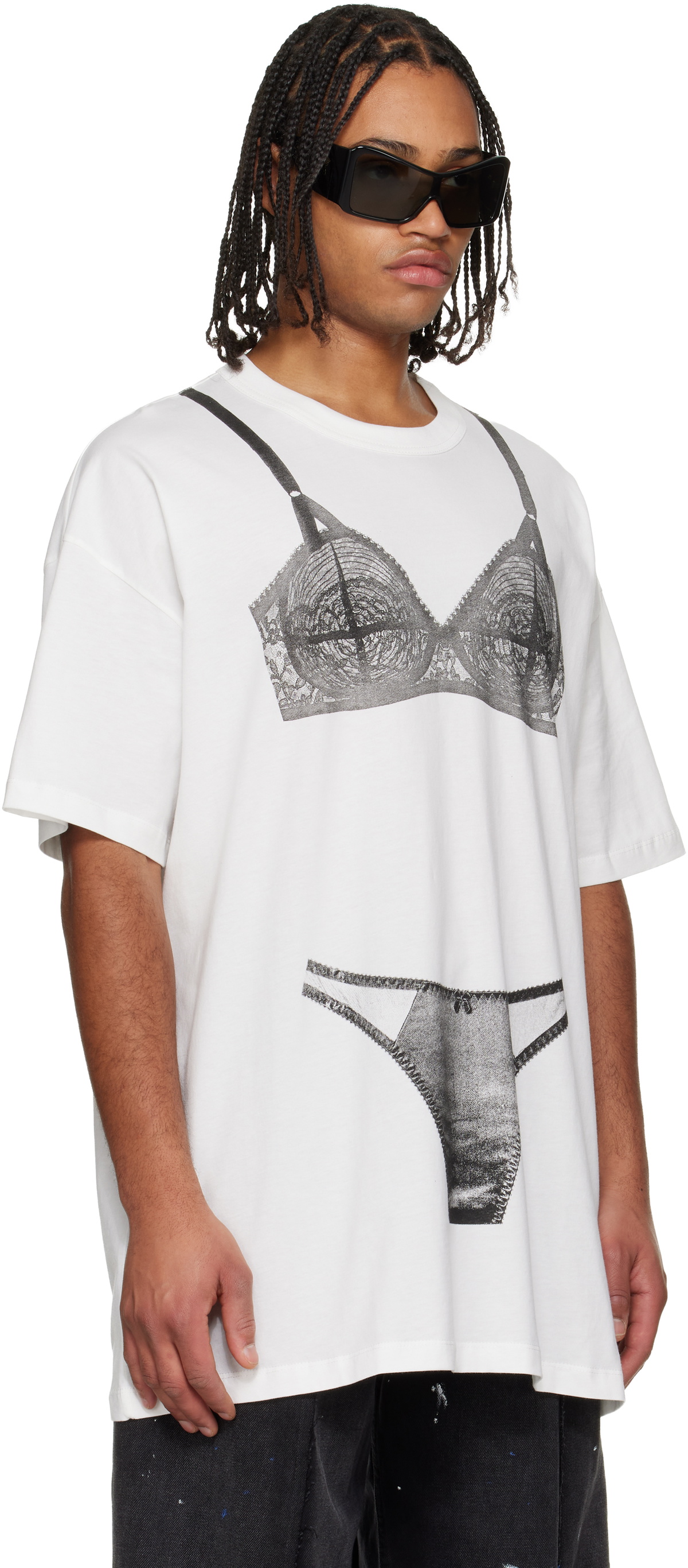 VAQUERA White Lingerie Tall T-shirt