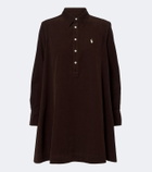 Polo Ralph Lauren Cotton corduroy minidress