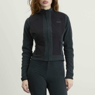 SKIMS Women's Lounge Fleece Zip Up Jacket in Dark Teal