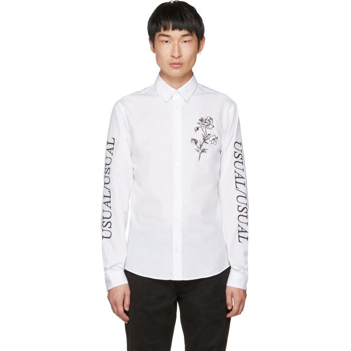 Photo: McQ Alexander McQueen White Usual-Usual Shirt