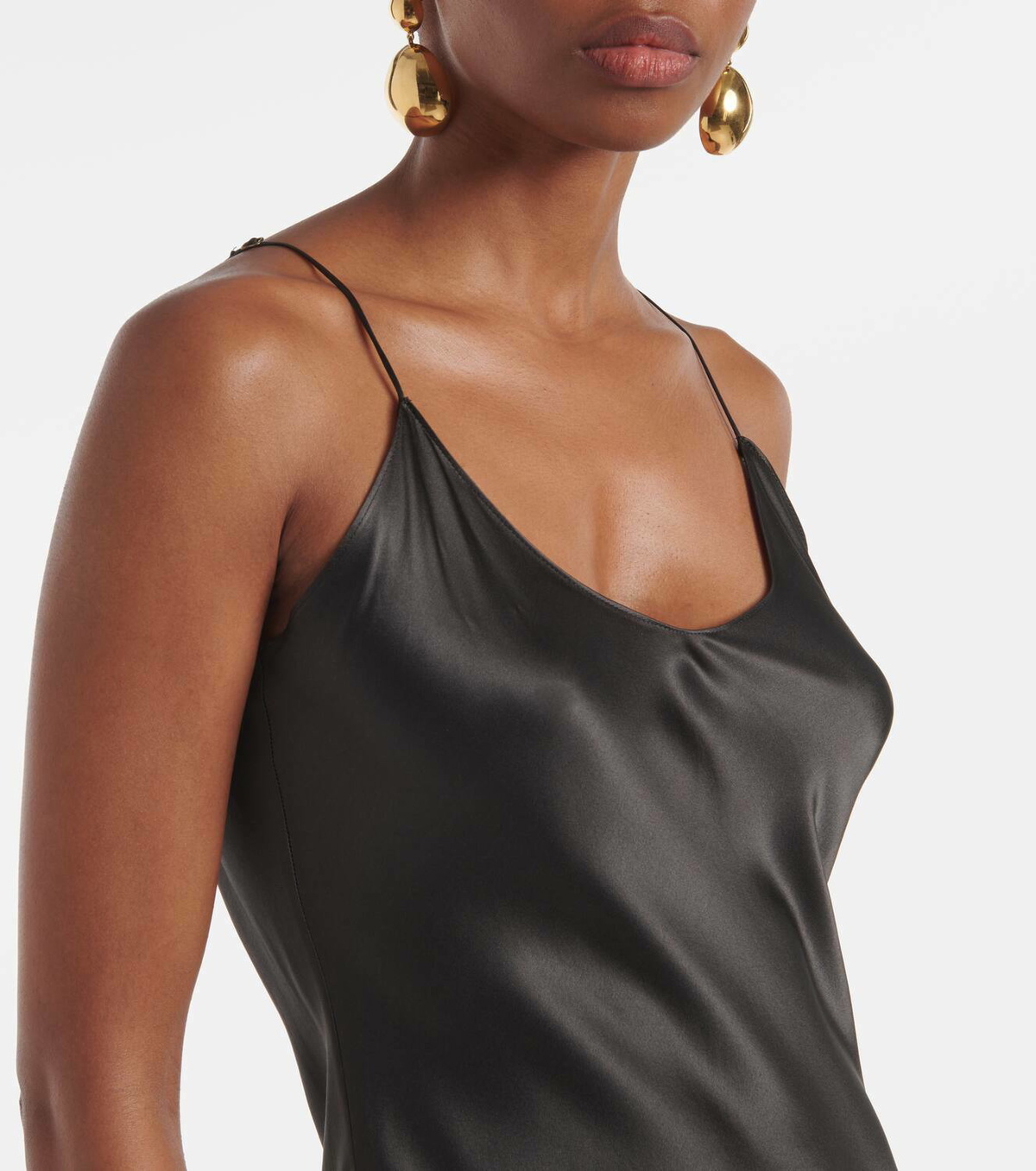 shapewear dress slip Shaperin Slit Tummy Control Shapewear Slip Dress Green / L main image 1