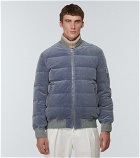 Brunello Cucinelli - Wool and cashmere bomber jacket