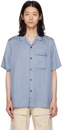 Ksubi Blue Downtown Shirt