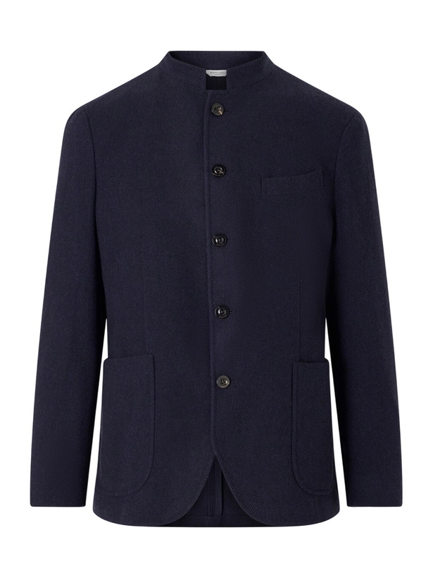 Photo: Boglioli - Wool-Blend Twill Jacket - Blue