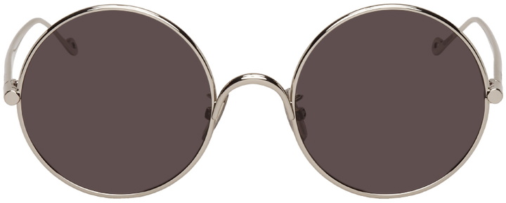 Photo: Loewe Silver Round Sunglasses