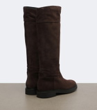 Aquazzura Ride suede knee-high boots