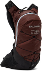 MM6 Maison Margiela Brown & Black Salomon Edition XT 15 Backpack, 20 L