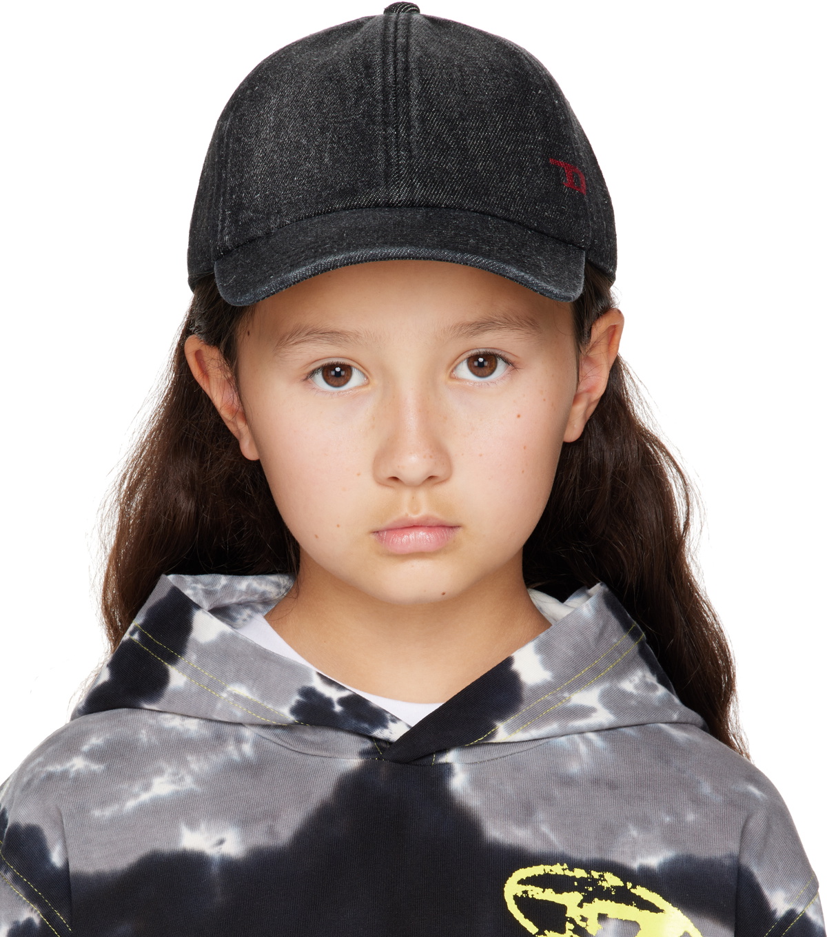 Diesel Kids Black Fclupus Cap