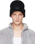 Alexander Wang Black Dome Logo Beanie