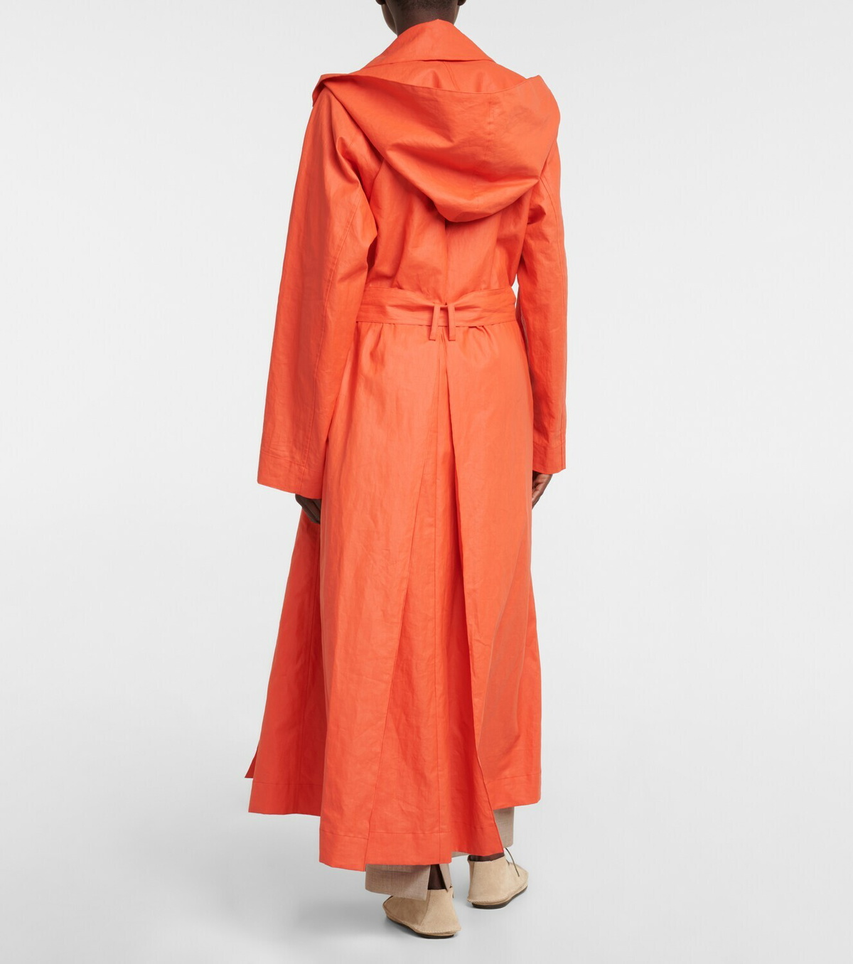 The Row - Badva linen-blend trench coat The Row