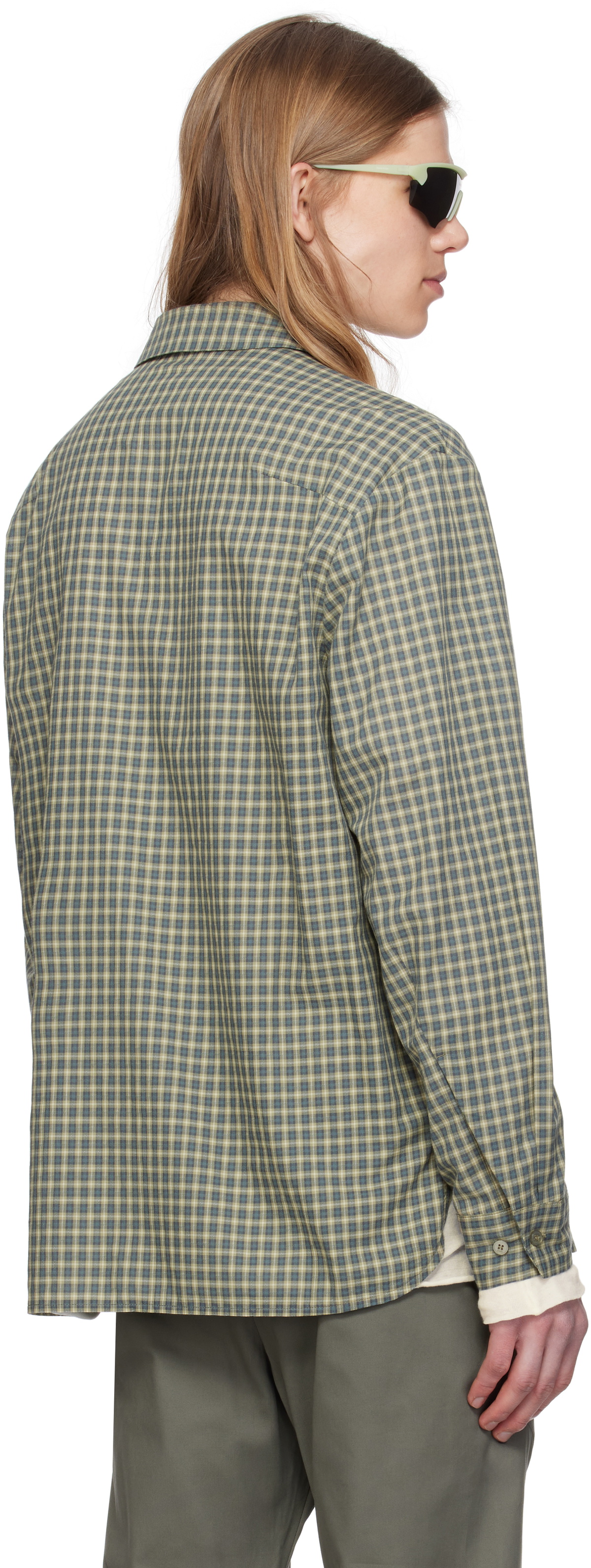 POST ARCHIVE FACTION (PAF) Green 8.0 Right Shirt Post Archive Faction