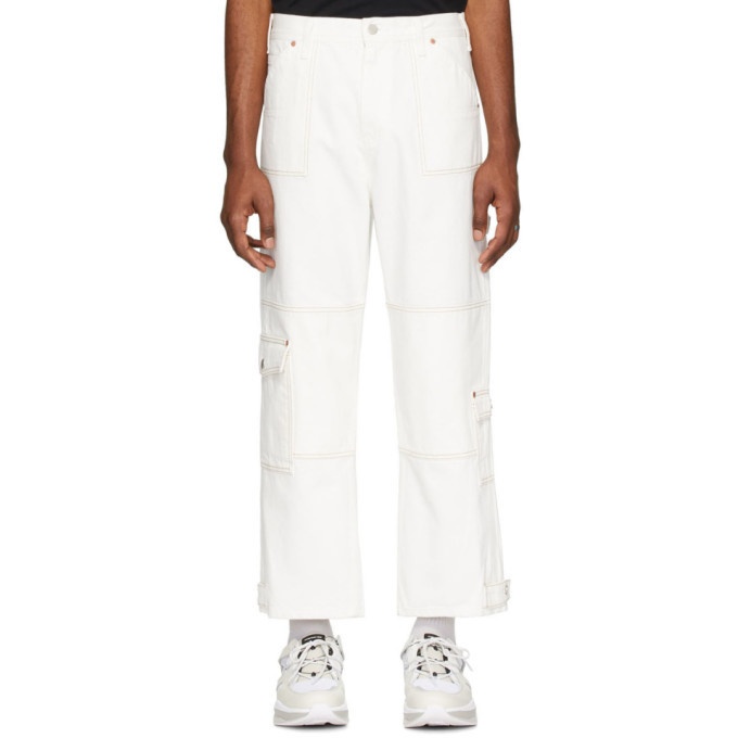 Photo: Andersson Bell White Denim Carpenter Trousers
