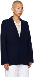 LISA YANG Navy 'The Lance' Cardigan