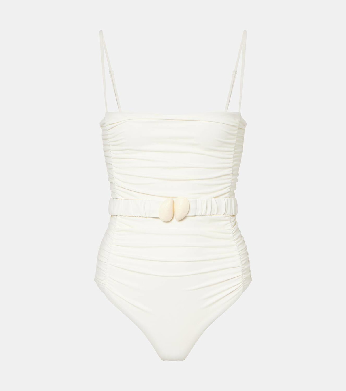 Johanna Ortiz Whispering Tides belted swimsuit