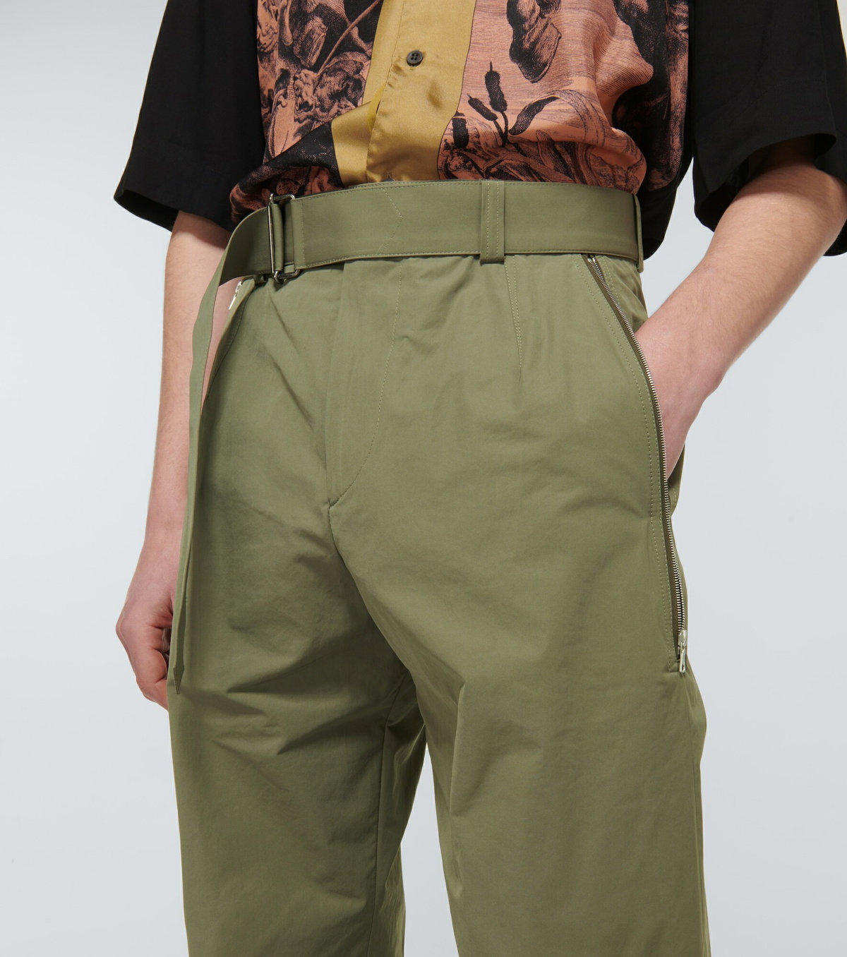 パンツ Dries Van Noten 24ss belted cargo pants Black Belted Cargo Pants by Dries Van Noten on Sale