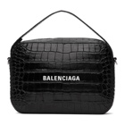 Balenciaga Black Everyday Messenger Bag