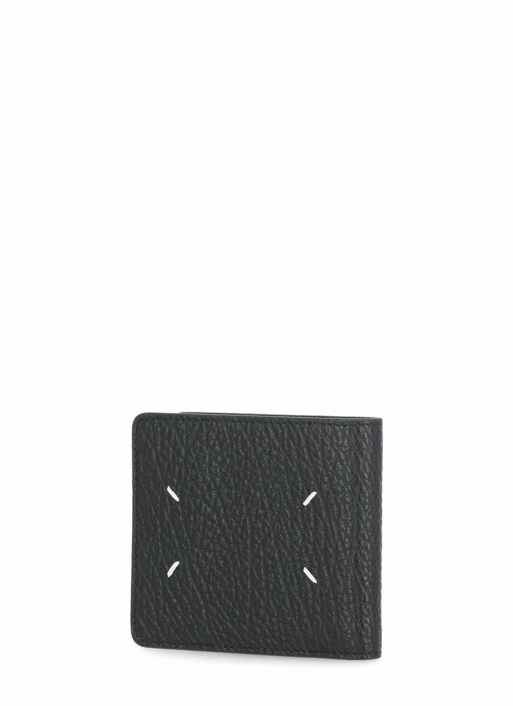 Maison Margiela Black four Stitches Wallet