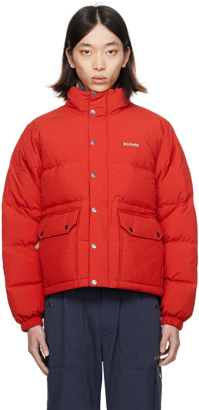 Orange columbia jacket best sale