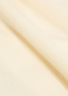 Aya Muse Rowan Ruffled Fine-knit Maxi Dress White