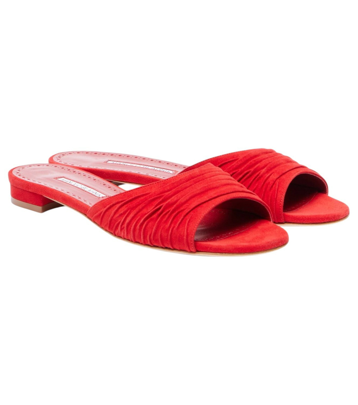 【送料&関税込】Manolo Blahnik Hamza 105 Leather Sandals Manolo Blahnik Hamza 105 Leather Sandals Black (Women's