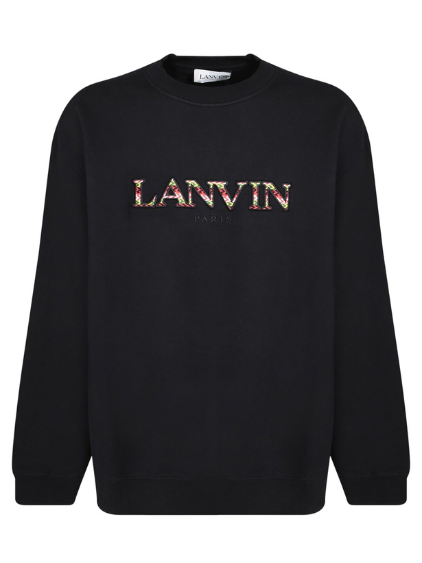Photo: Lanvin Black Cotton Sweatshirt