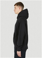 Raglan Hooded Sweatshirt in Black
