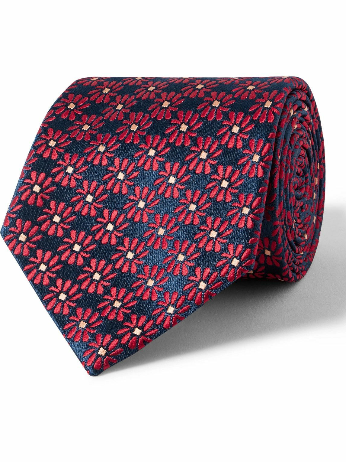 Charvet - 8cm Silk-Jacquard Tie Charvet