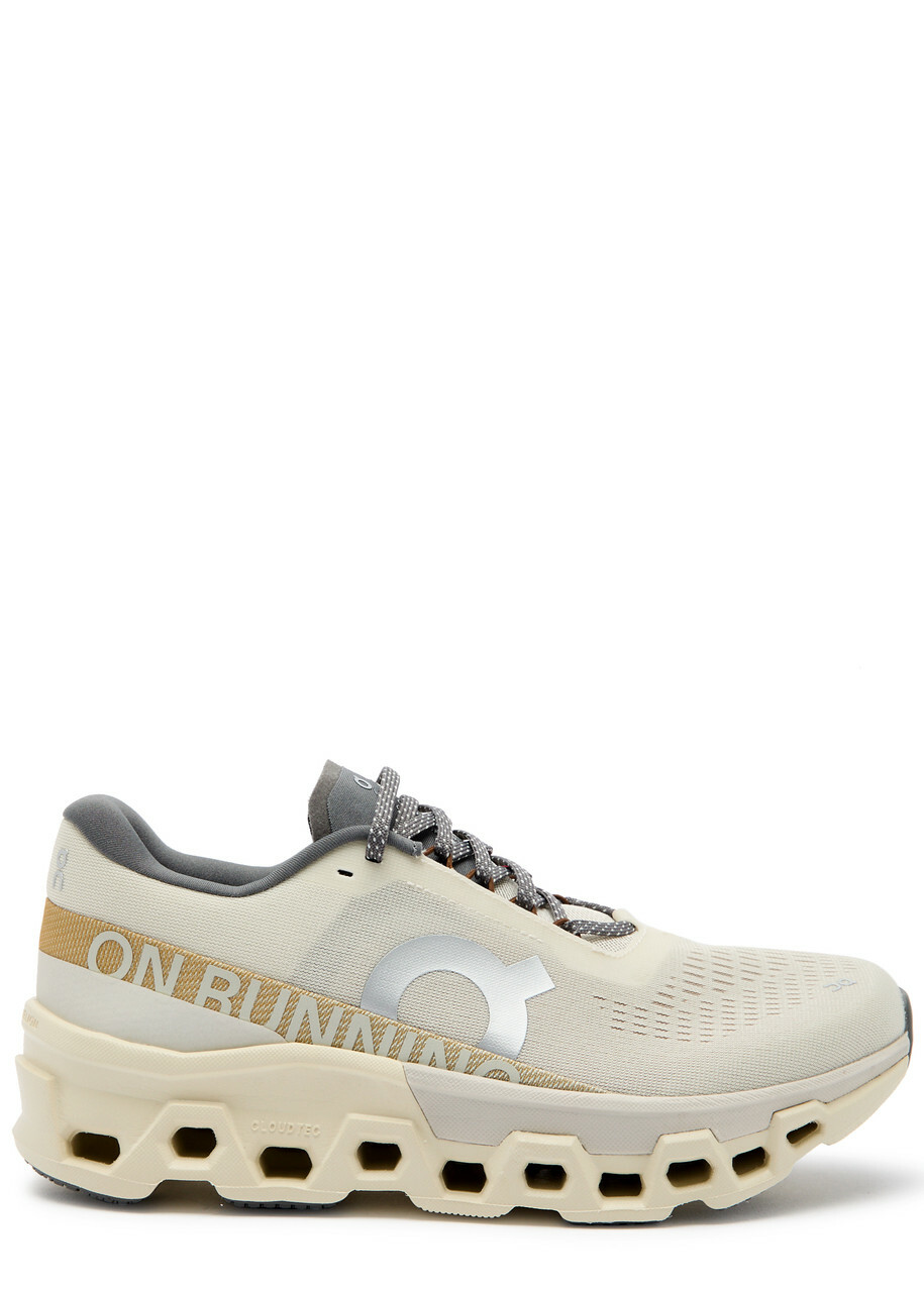 ON Cloudmonster 2 Mesh Sneakers Cream