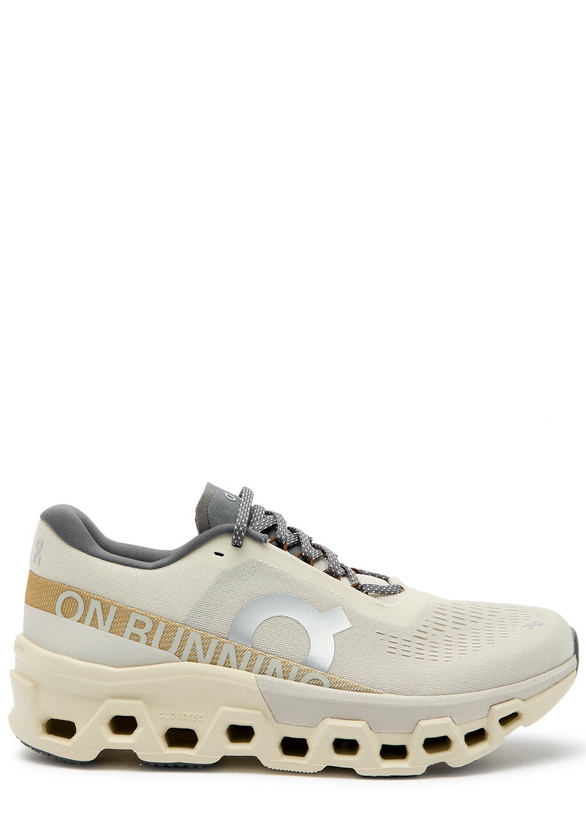 Photo: ON Cloudmonster 2 Mesh Sneakers Cream