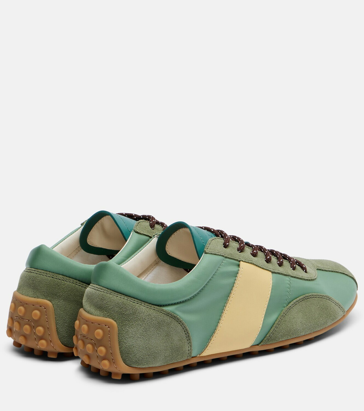 Tod's Classic suede-trimmed sneakers