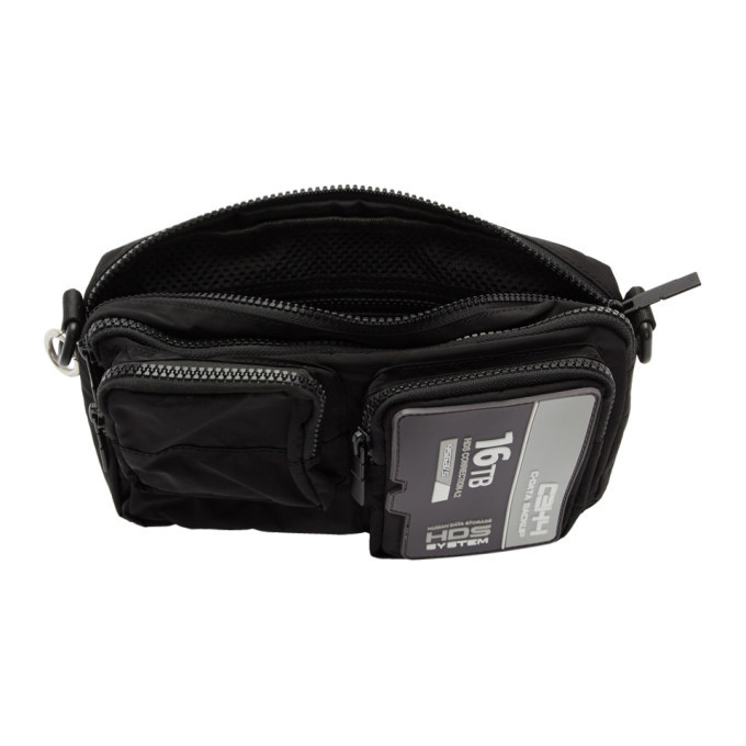 C2H4 Black SD Card Utility Waist Bag C2H4