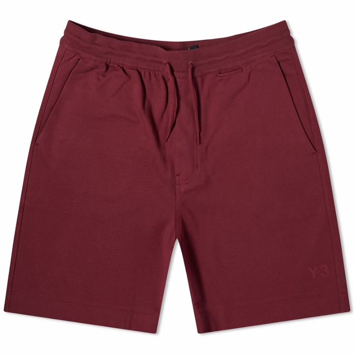 Photo: Y-3 Men's FT Shorts in Shadow Red