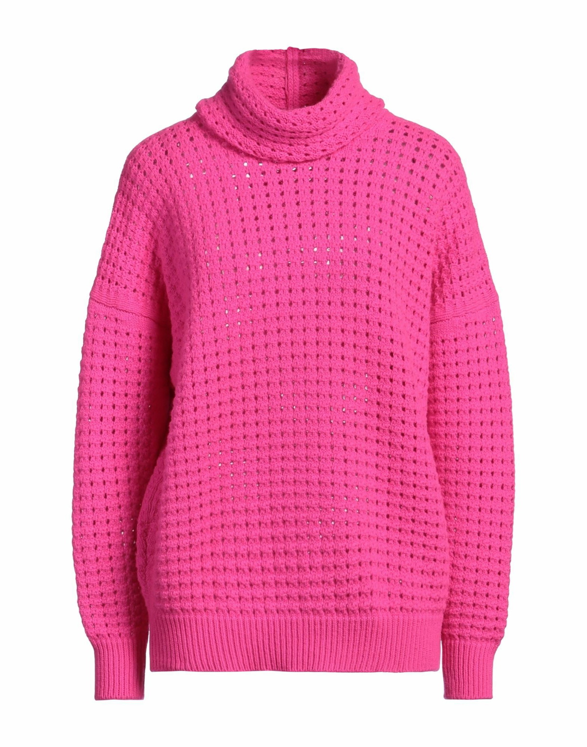 Laneus Womens Turtleneck Fuchsia
