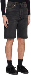 CARSON WACH Black 213 Denim Shorts