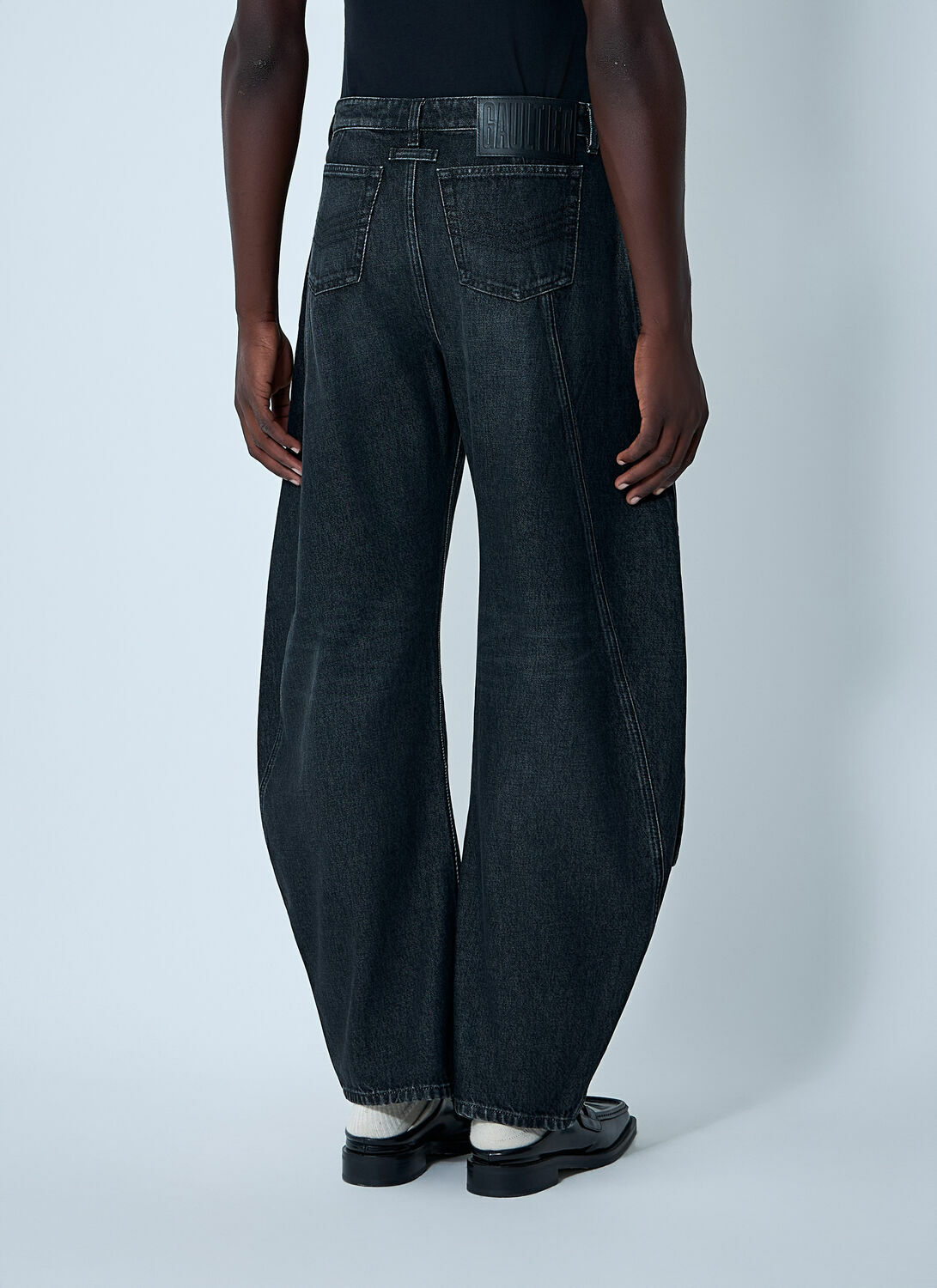 Jean Paul Gaultier Jeans With Strap Detail