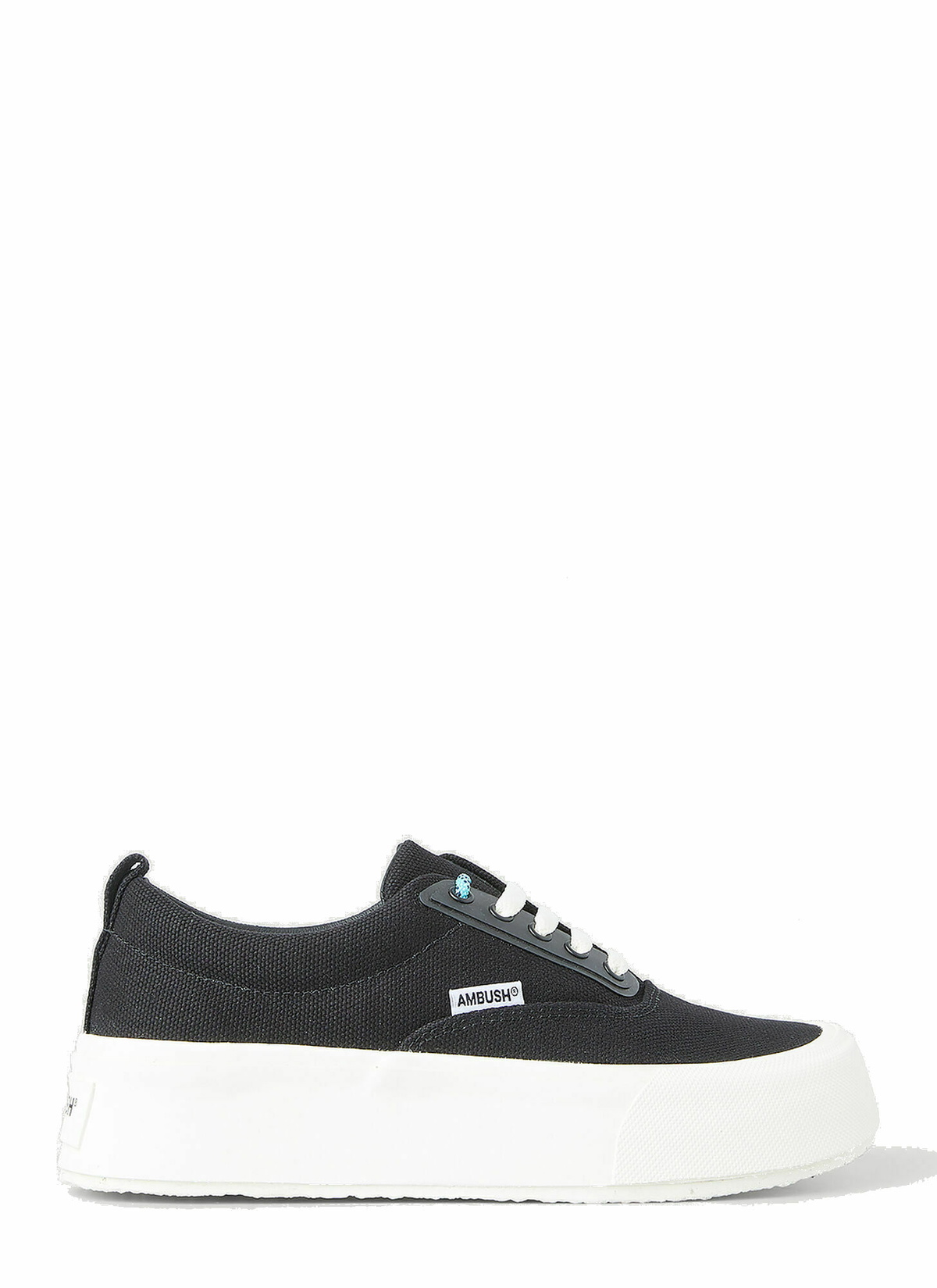 Low Vulcanized Sneakers in Black Ambush