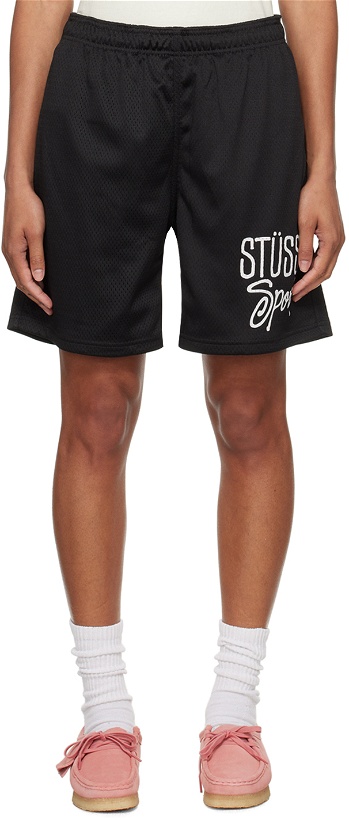 Photo: Stüssy Black 'Sport' Shorts