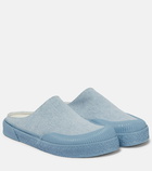 Loewe Paula’s Ibiza Terra Vulca denim slip-on shoes
