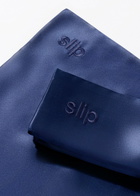 Slip Silk Pillowcase Navy - Navy Blue