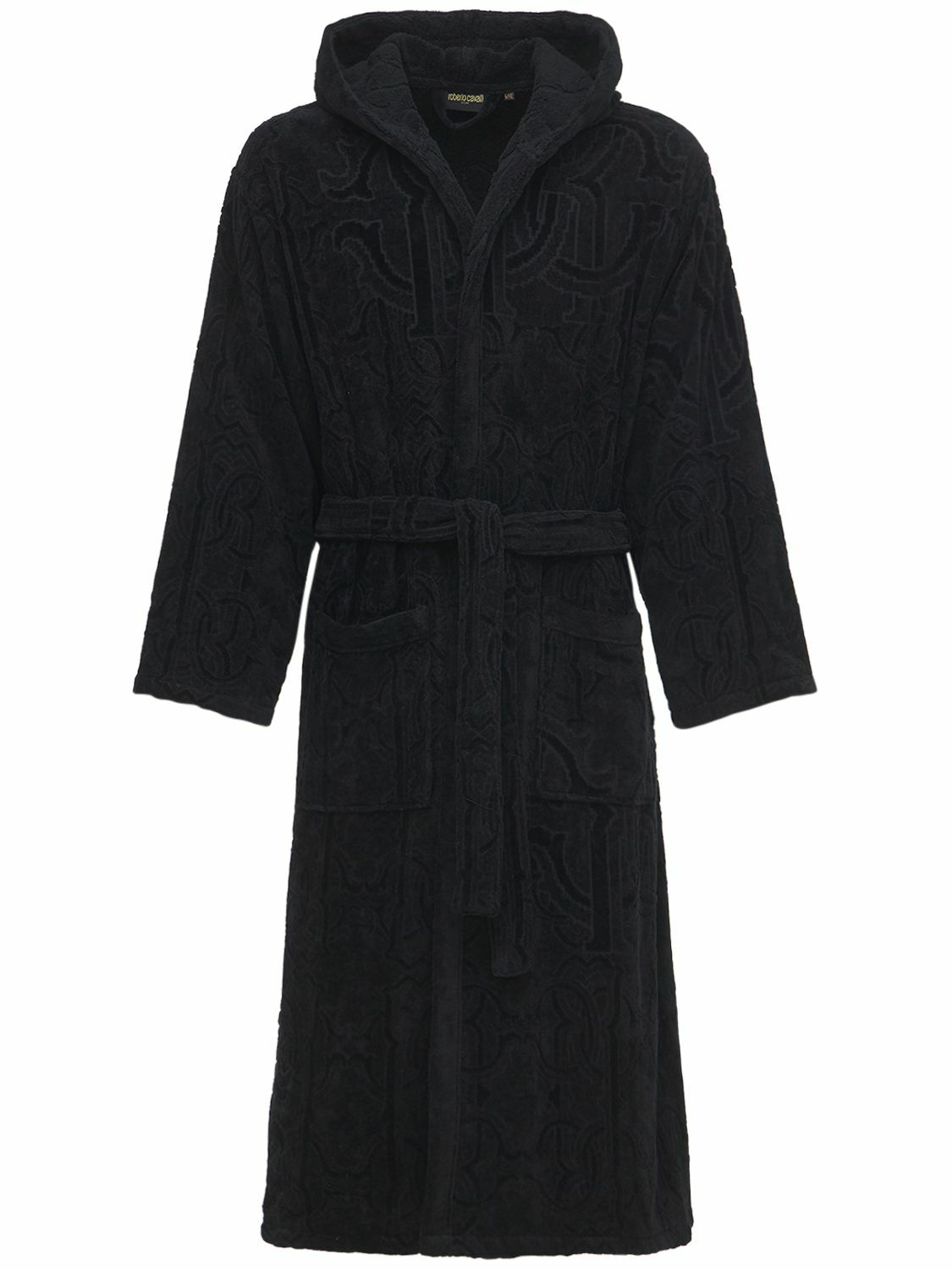 ROBERTO CAVALLI Araldico Cotton Bathrobe