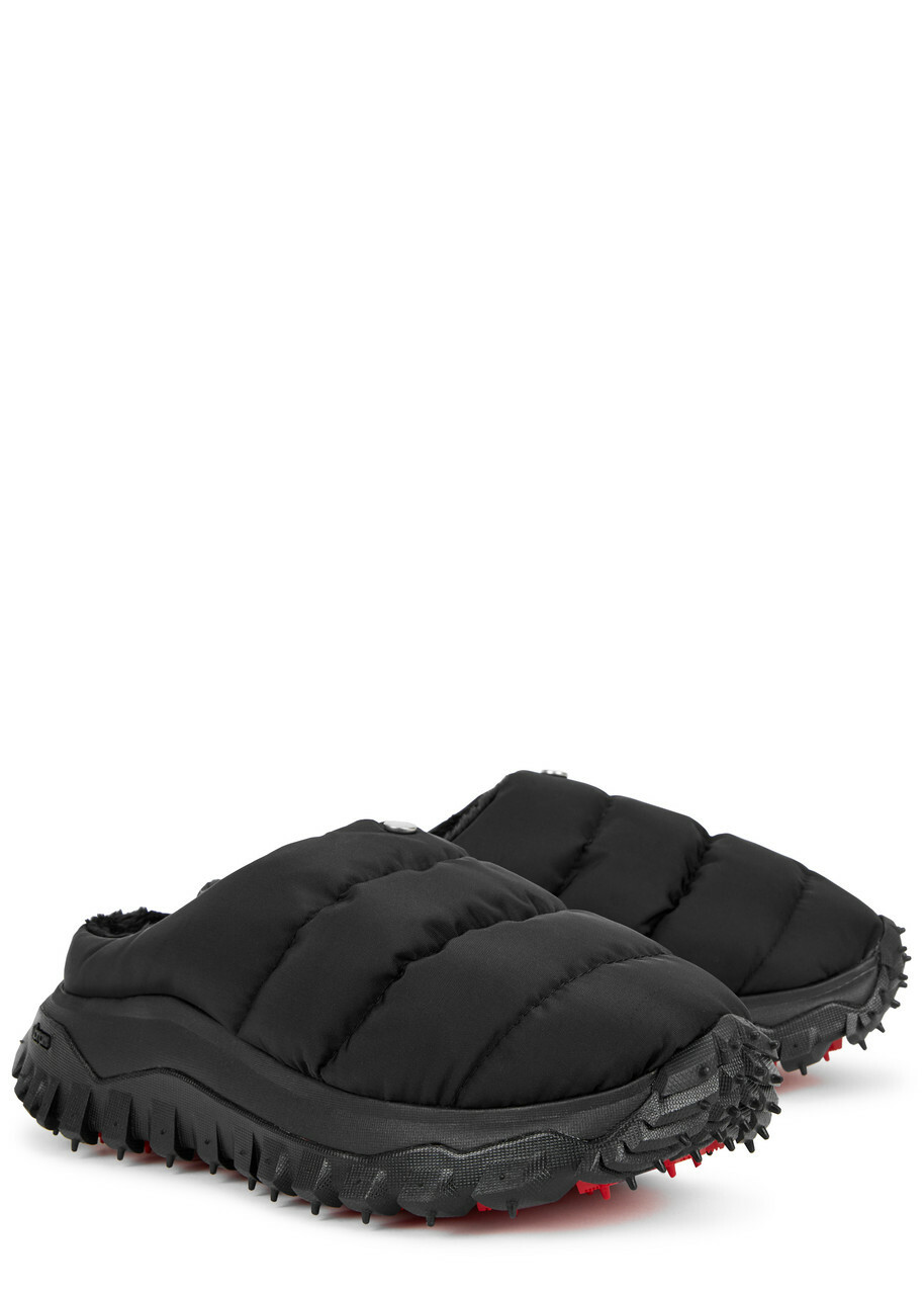 Moncler 6 Moncler 1017 Alyx 9SM Trailgrip Après Nylon Mules Black