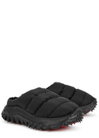Moncler 6 Moncler 1017 Alyx 9SM Trailgrip Après Nylon Mules Black