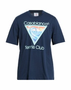 Casablanca Mens T-shirt in Navy