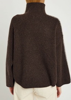 Rag & Bone Ingrid Ribbed Wool Jumper Brown