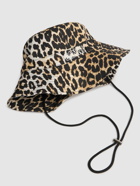 GANNI Fisherman Printed Bucket Hat