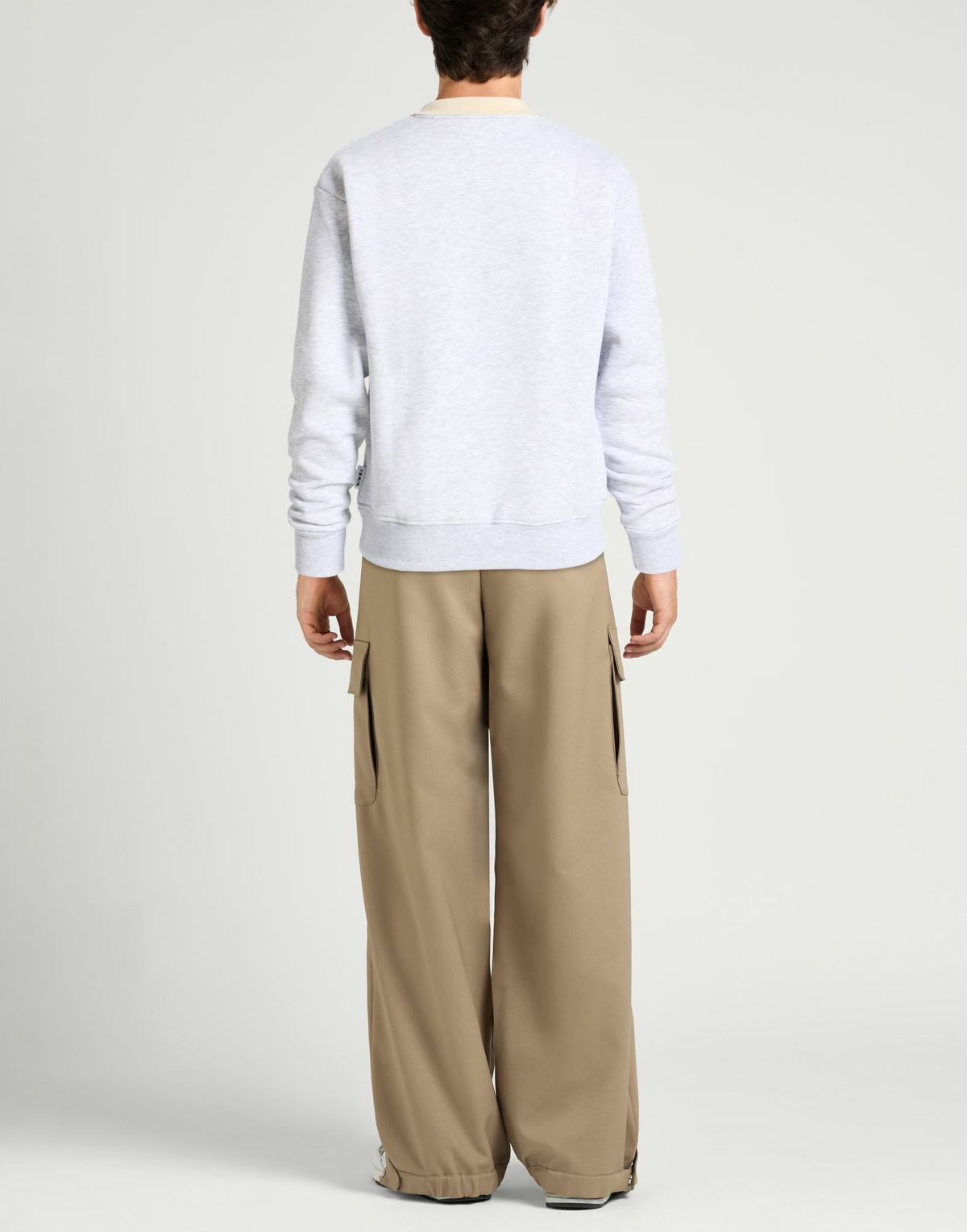 Berna Mens Sweatshirt Light in Grey